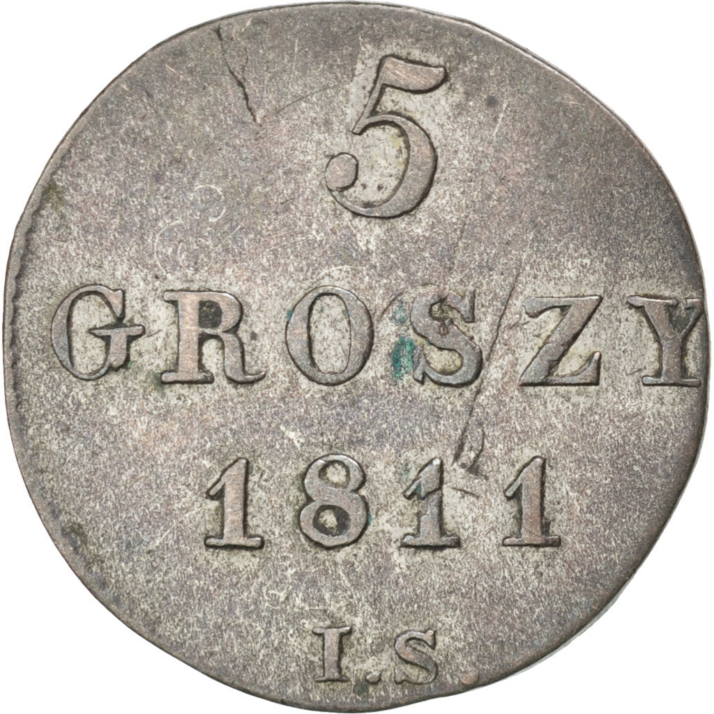 Pologne, 5 Groszy 1811 IS, KM C83