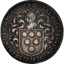 France, Token, Jacques Poitevin, Cour des Monnaies de Paris, EF(40-45), Copper
