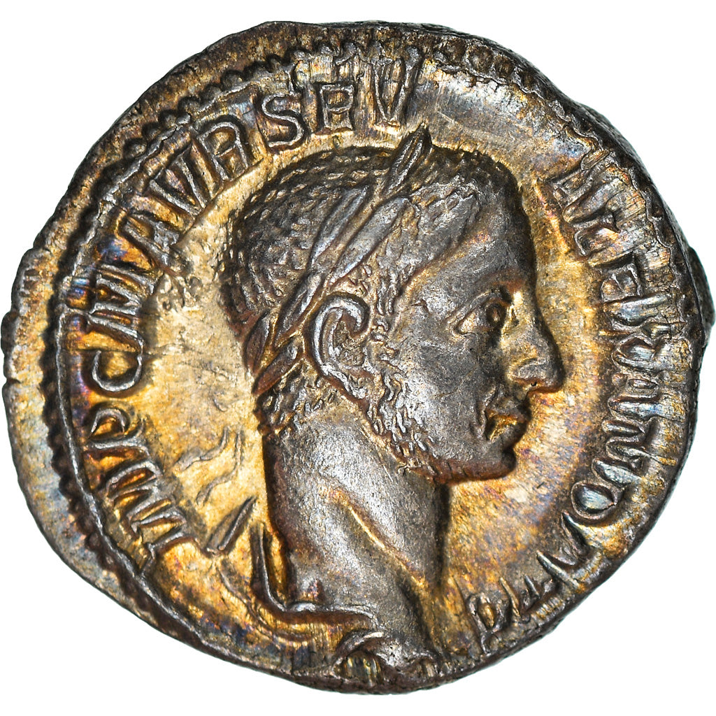 Coin, Severus Alexander, Denarius, 226, Roma, MS(64), Silver, RIC:168c