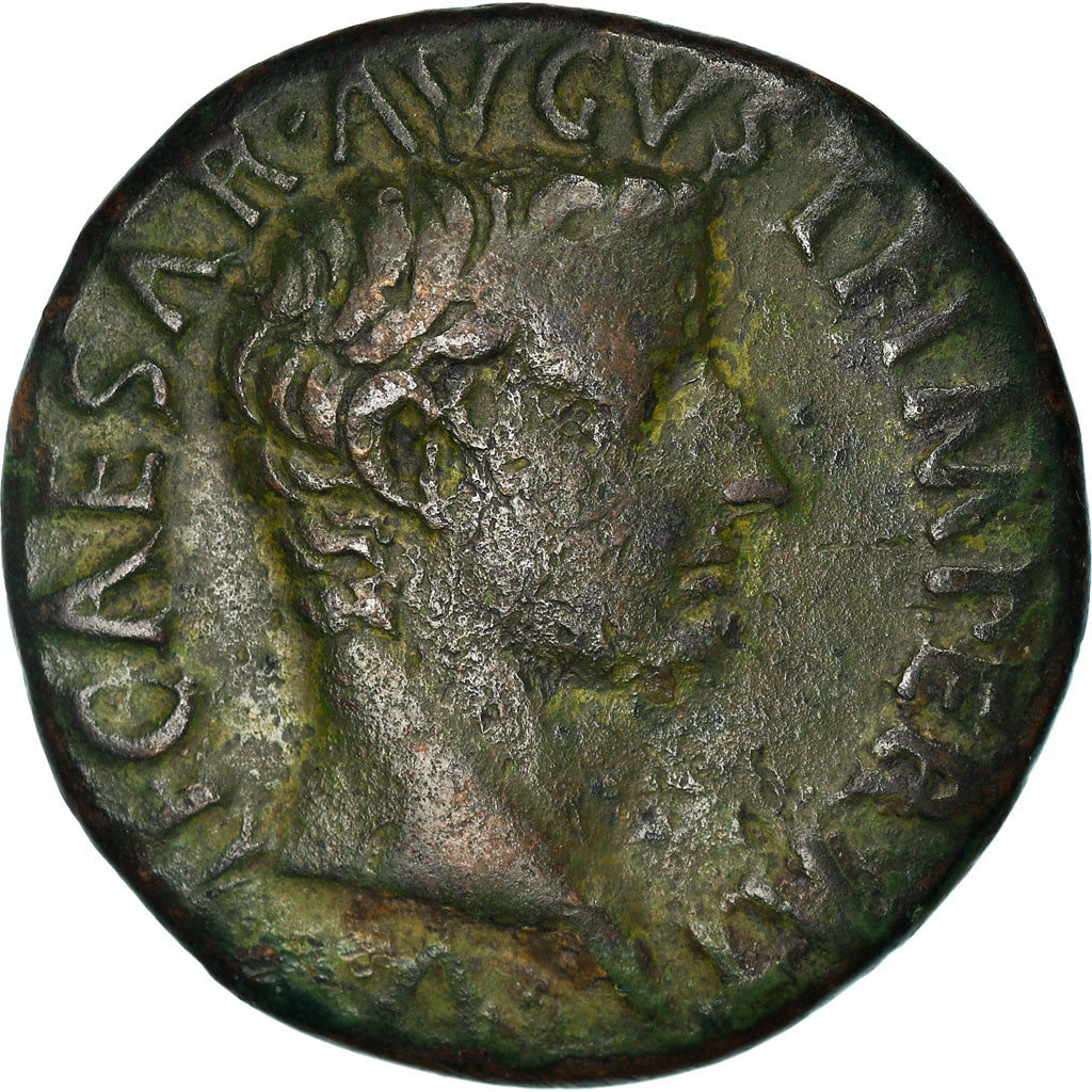 Münze, Tiberius, As, 10-11, Roma, SS, Bronze, RIC:469