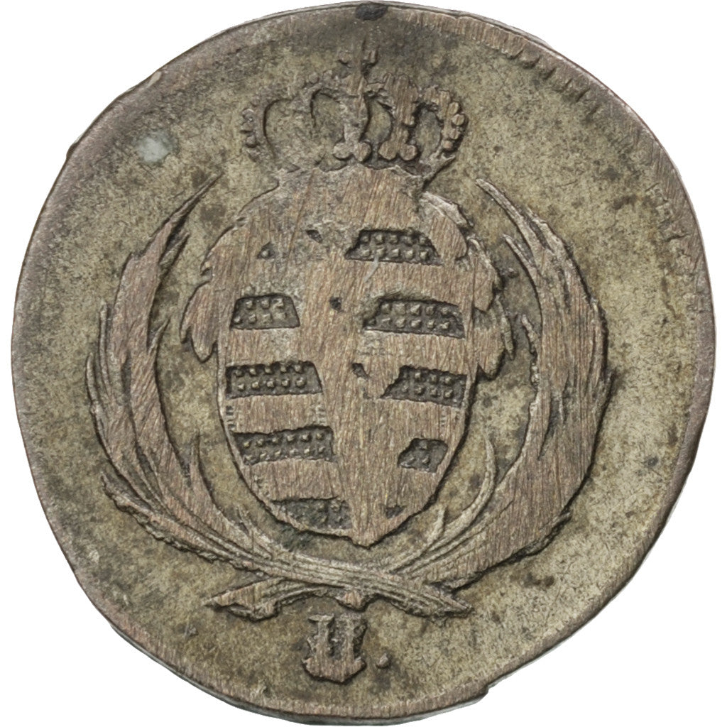 Coin, German States, SAXONY-ALBERTINE, Friedrich August I, 1/48 Thaler, 1/2