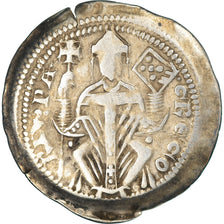 Moneta, STATI ITALIANI, Gregorio di Montelongo, Denarius, Aquileia, BB, Argento