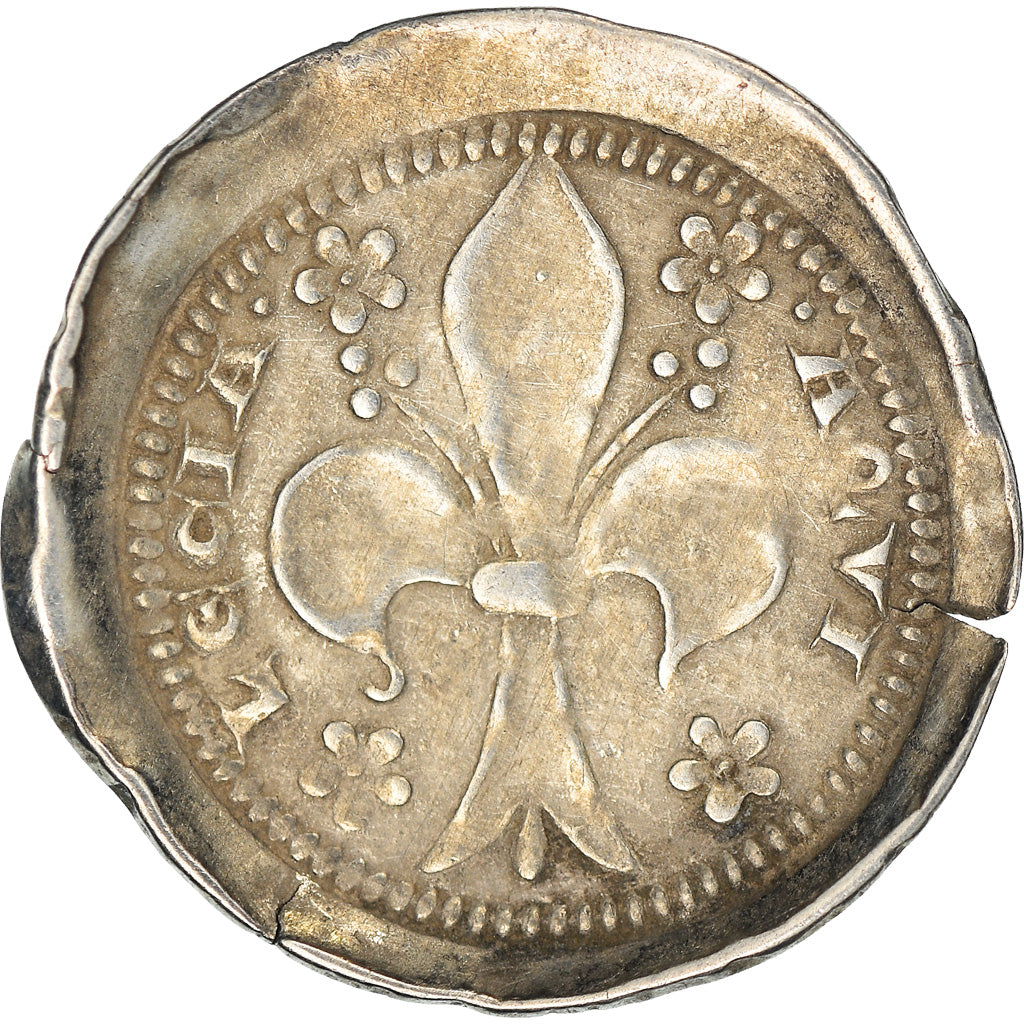 Münze, Italien Staaten, Gregorio di Montelongo, Denarius, Aquileia, SS, Silber