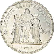 Coin, France, Hercule, 50 Francs, 1974, Avers 20 francs, EF(40-45), Silver