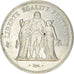 Coin, France, Hercule, 50 Francs, 1974, Avers 20 francs, EF(40-45), Silver