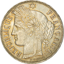 Munten, Frankrijk, Cérès, 5 Francs, 1870, Bordeaux, PR, Zilver, KM:818.2, Le
