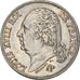 Moneta, Francja, Louis XVIII, Louis XVIII, 2 Francs, 1822, Paris, AU(50-53)