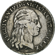 Munten, Italiaanse staten, NAPLES, Ferdinando IV, 120 Grana, 1796, Naples, FR+