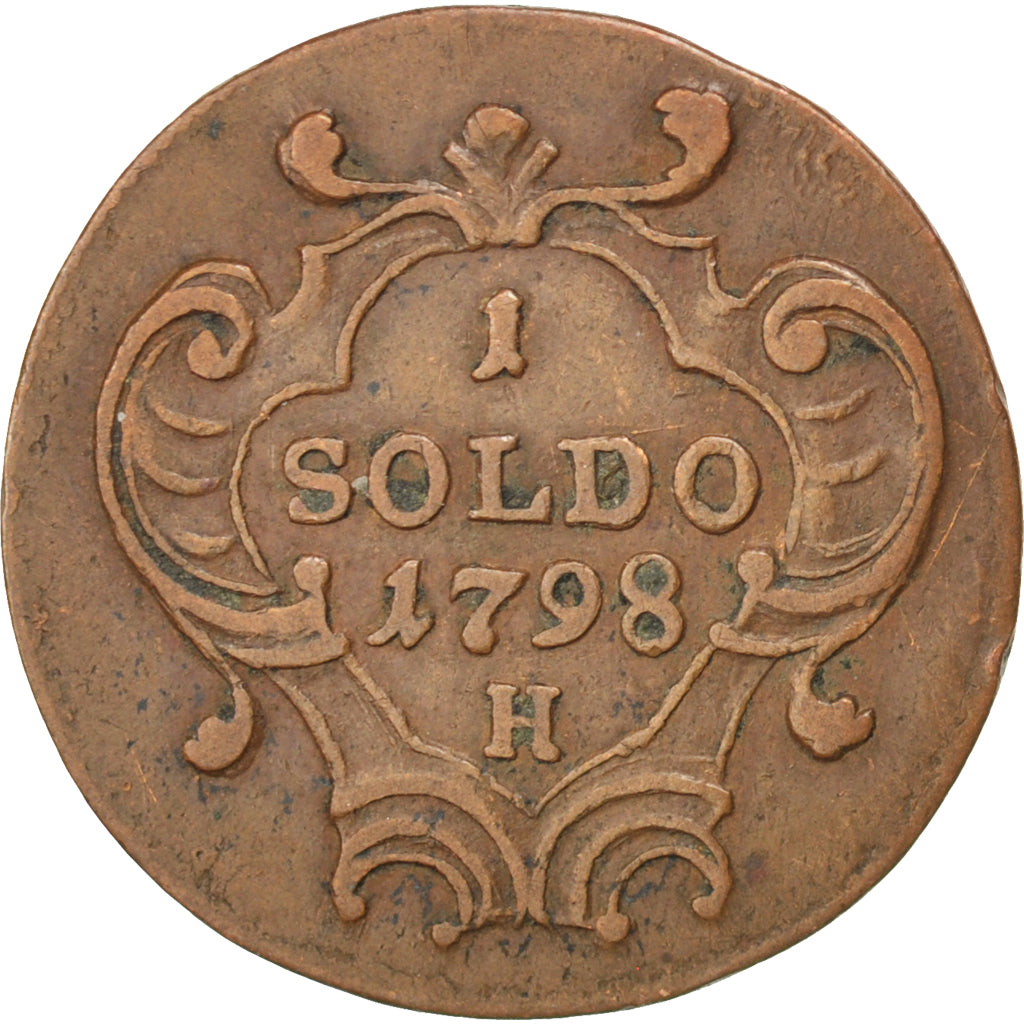 Italie, Gorizia, 1 Soldo 1798 H, KM 39