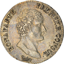 Coin, France, Napoléon I, 1/2 Franc, An 12, Paris, AU(55-58), Silver, KM:655.1