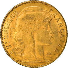 Moneta, Francia, Marianne, 10 Francs, 1912, Paris, BB, Oro, KM:846, Gadoury:1017