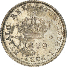 Monnaie, Portugal, Luiz I, 50 Reis, 1889, SUP+, Argent, KM:506.2