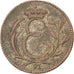 GERMAN STATES, Kreuzer, 1827, Saalfeld, KM #3, EF(40-45), Silver, 0.75