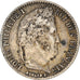 Moeda, França, Louis-Philippe, 1/4 Franc, 1835, Lille, EF(40-45), Prata
