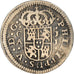Moneta, Hiszpania, Philip V, 1/2 Réal, 1719, Cuenca, VF(30-35), Srebro, KM:311