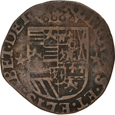 Monnaie, Pays-Bas espagnols, BRABANT, Albert & Isabelle, Liard, 12 Mites, 1614