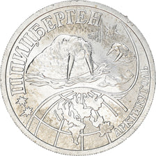 Coin, SPITZBERGEN, 50 Kopeks, 0.5 Rouble, 1998, MS(63), Aluminum, KM:Tn11