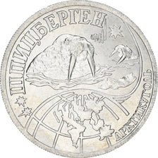Coin, SPITZBERGEN, 25 Kopeks, 0.25 Rouble, 1998, MS(63), Aluminum, KM:Tn10
