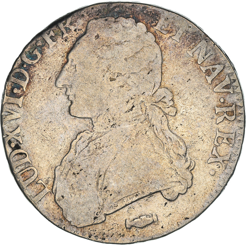 Coin, France, Louis XVI, Écu aux branches d'olivier, Ecu, 1775, Bordeaux