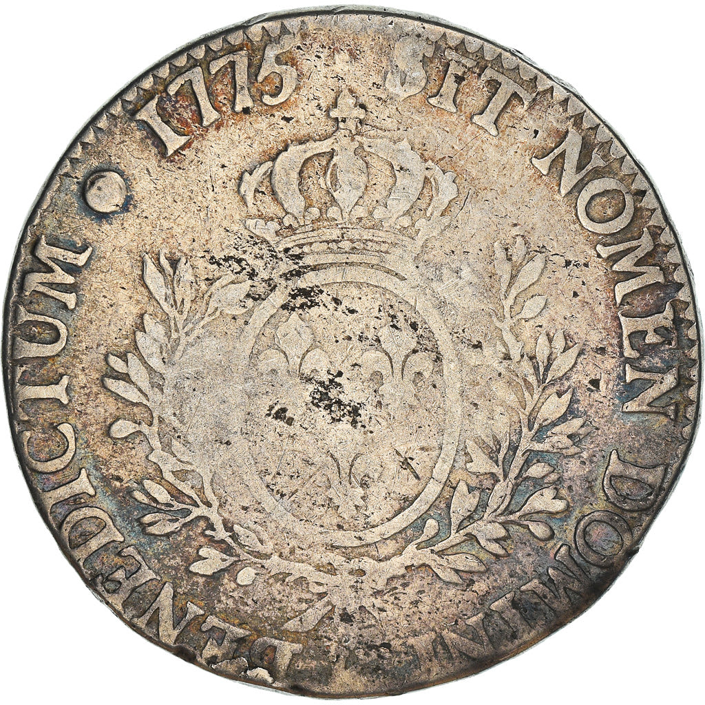 Coin, France, Louis XVI, Écu aux branches d'olivier, Ecu, 1775, Bordeaux