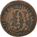 Moneda, Estados alemanes, JULICH-BERG, Karl Theodor, 1/4 Stüber, 1784, BC+