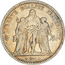 Coin, France, Hercule, 5 Francs, 1848, Strasbourg, VF(20-25), Silver, KM:756.2