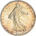 Coin, France, Semeuse, 2 Francs, 1919, Paris, MS(60-62), Silver, KM:845.1, Le