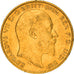 Moeda, Grã-Bretanha, Edward VII, 1/2 Sovereign, 1907, AU(55-58), Dourado