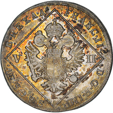 Moneta, Austria, Franz II (I), 7 Kreuzer, 1802, Vienna, BB+, Argento, KM:2129
