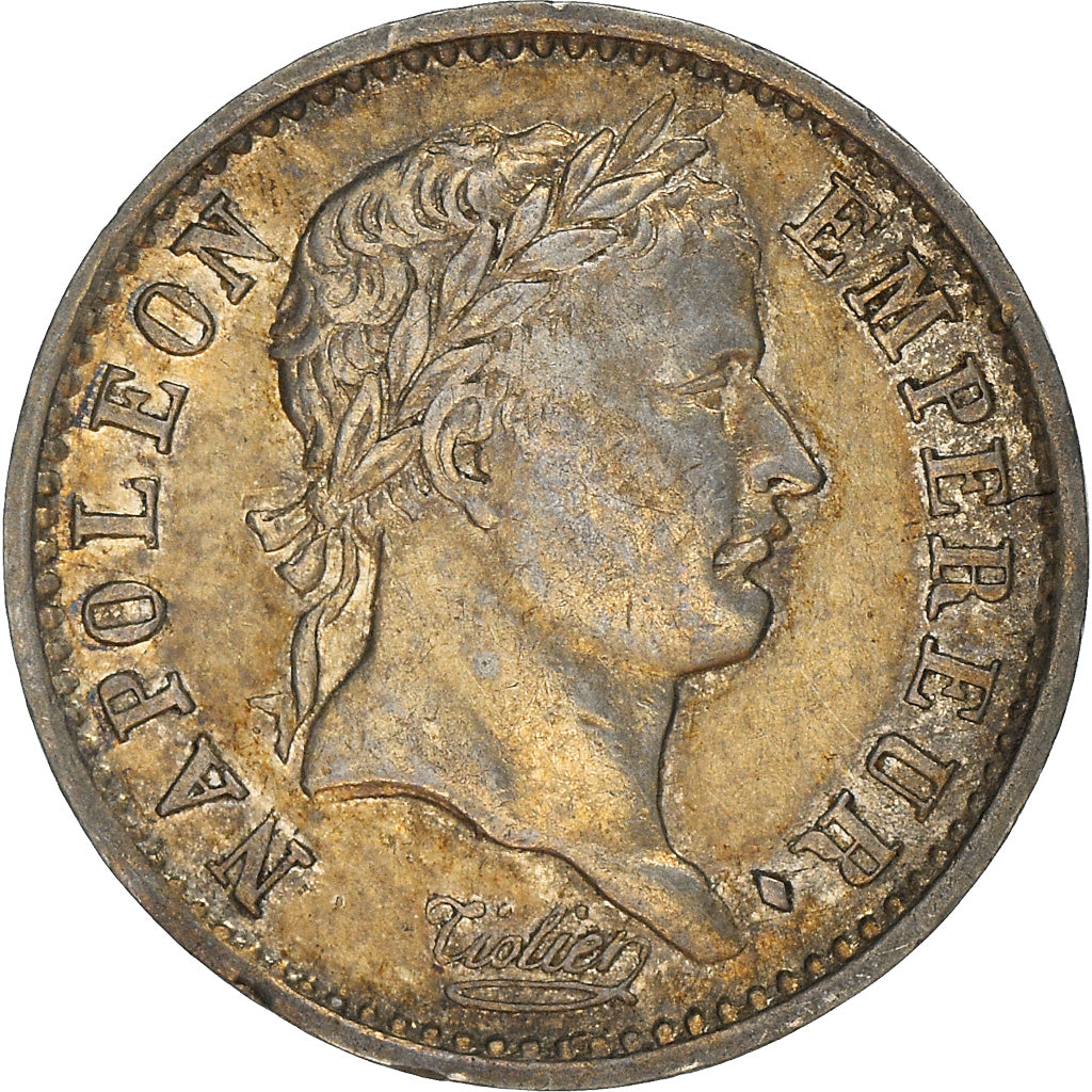 Monnaie, France, Napoléon I, 1/4 Franc, 1809, Paris, TTB+, Argent, KM:690, Le