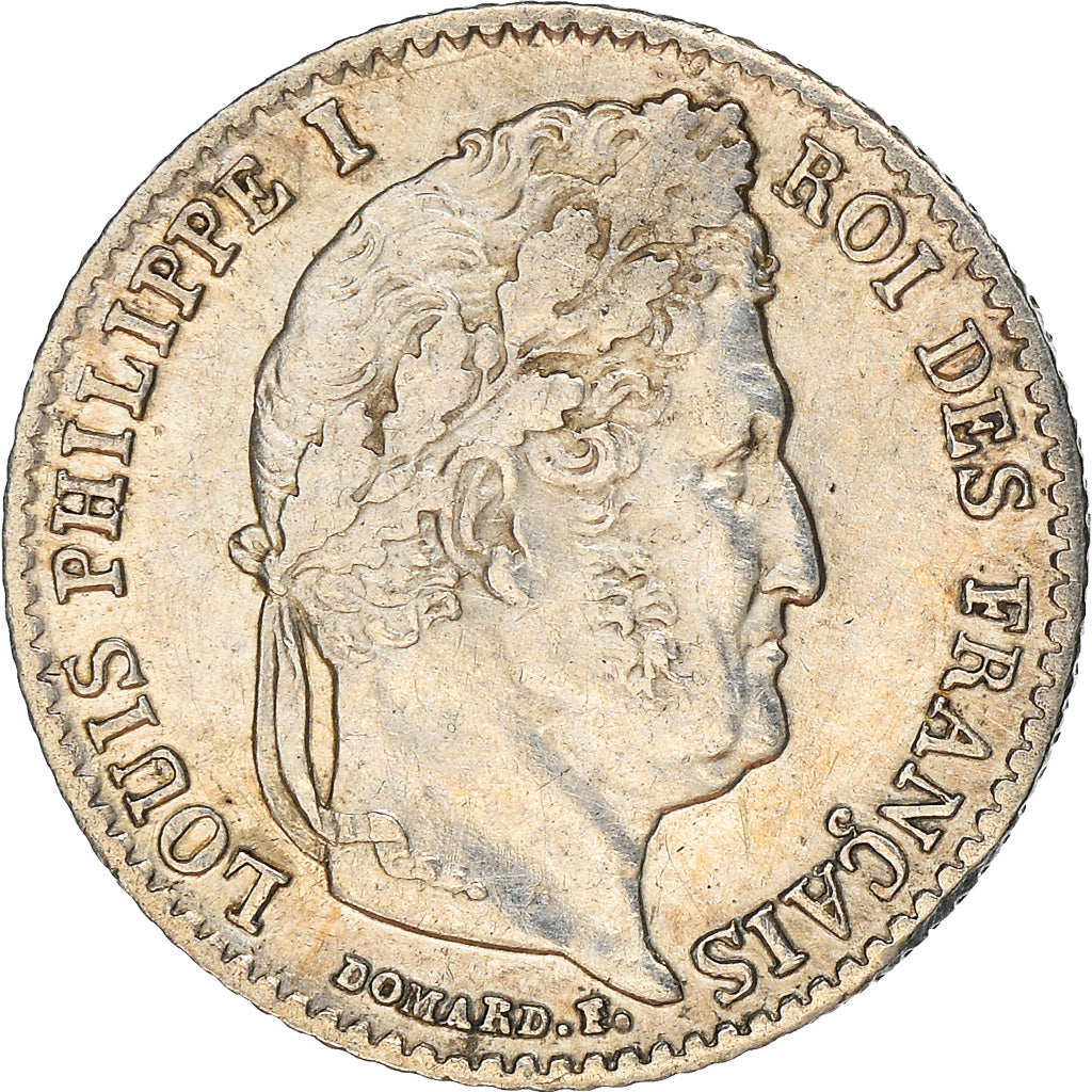 Moneda, Francia, Louis-Philippe, 1/4 Franc, 1840, Rouen, EBC, Plata, KM:740.2