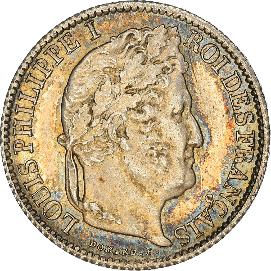 Monnaie, France, Louis-Philippe, 1/2 Franc, 1832, Paris, SUP+, Argent, KM:741.1