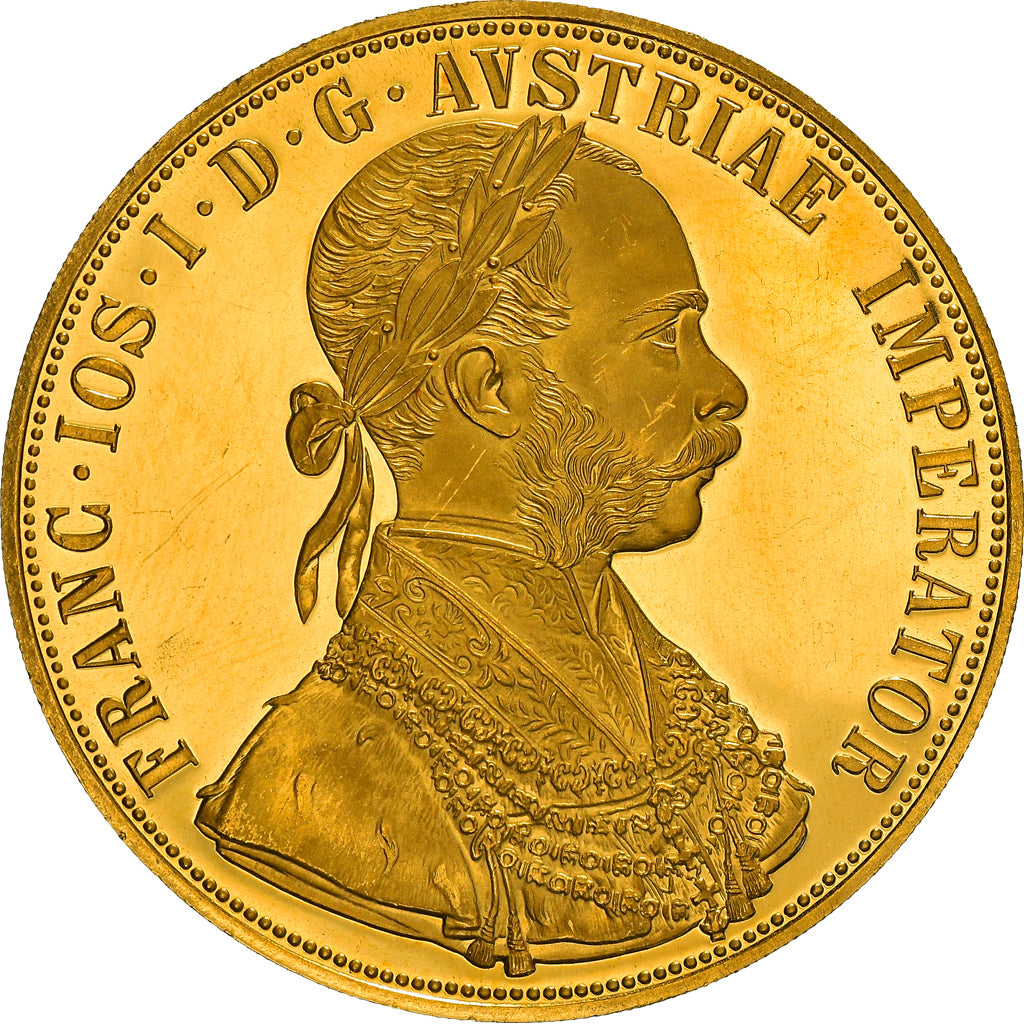 Münze, Österreich, Franz Joseph I, 4 Ducat, 1915, Vienne, Official restrike
