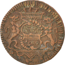 GERMAN STATES, 2 Pfenning, 1758, KM #337, EF(40-45), Copper, 1.89