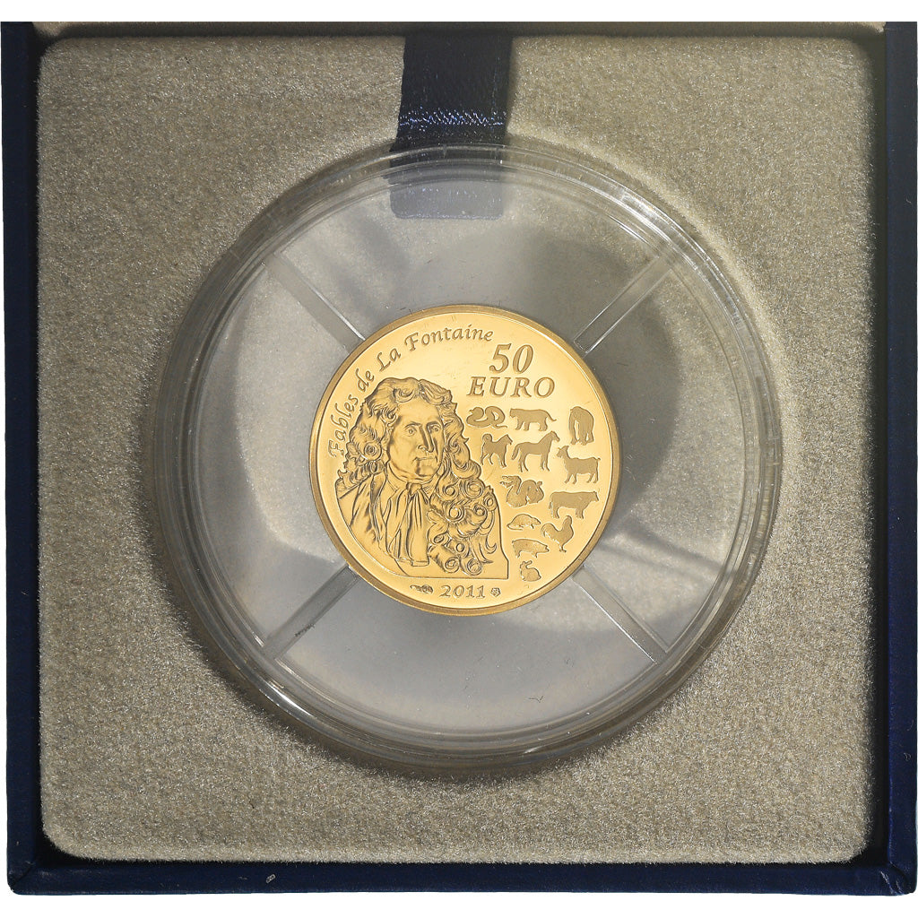 Frankreich, Monnaie de Paris, 50 Euro, Année du lapin, 2011, Proof, STGL, Gold