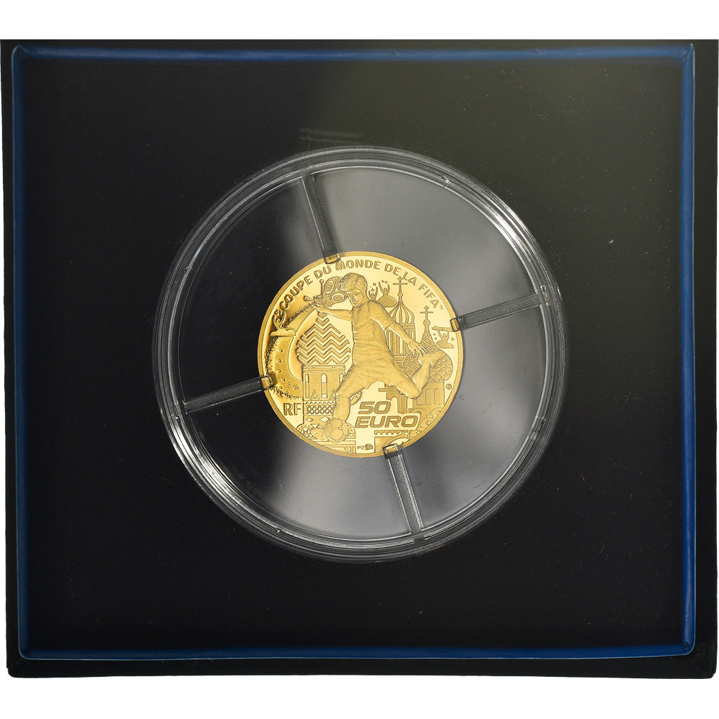 Francia, Monnaie de Paris, 50 Euro, Coupe du Monde FIFA Russie, 2018, Proof