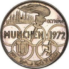 Coin, FUJAIRAH, Muhammad bin Hamad al-Sharqi, 5 Riyals, 1970, Proof, MS(63)