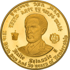 Moeda, Etiópia, Haile Selassie, 20 Dollars, 1966, Proof, MS(63), Dourado, KM:39