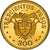 Moneda, Colombia, 300 Pesos, 1968, Bogota, Proof, SC, Oro, KM:233