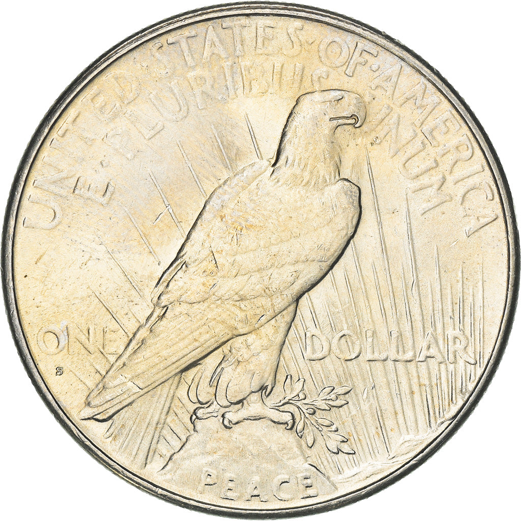 Coin, United States, Peace Dollar, Dollar, 1926, U.S. Mint, San Francisco