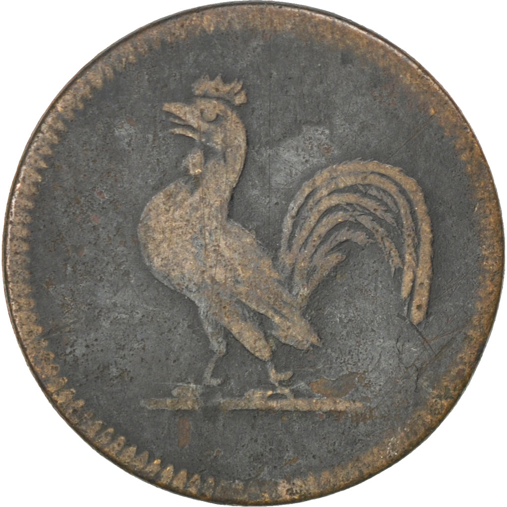 GERMAN STATES, Pfennig, 1822, KM #Tn13, VF(20-25), Copper, 1.43