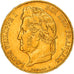 Moneda, Francia, Louis-Philippe, 20 Francs, 1842, Lille, MBC+, Oro, KM:750.5, Le