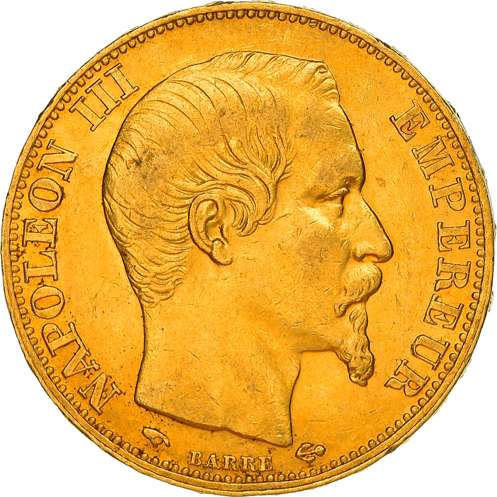 Monnaie, France, Napoleon III, 20 Francs, 1857, Paris, SUP, Or, KM:781.1, Le