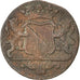 NETHERLANDS, Duit, 1783, KM #91, VF(20-25), Copper, 21.5, 2.79