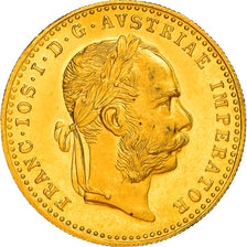Coin, Austria, Franz Joseph I, Ducat, 1915, Restrike, MS(65-70), Gold, KM:2267