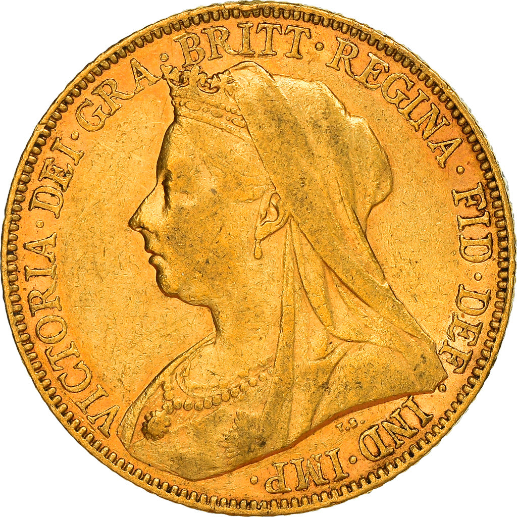 Monnaie, Australie, Victoria, Sovereign, 1897, Melbourne, TTB, Or, KM:13