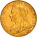 Monnaie, Australie, Victoria, Sovereign, 1897, Melbourne, TTB, Or, KM:13