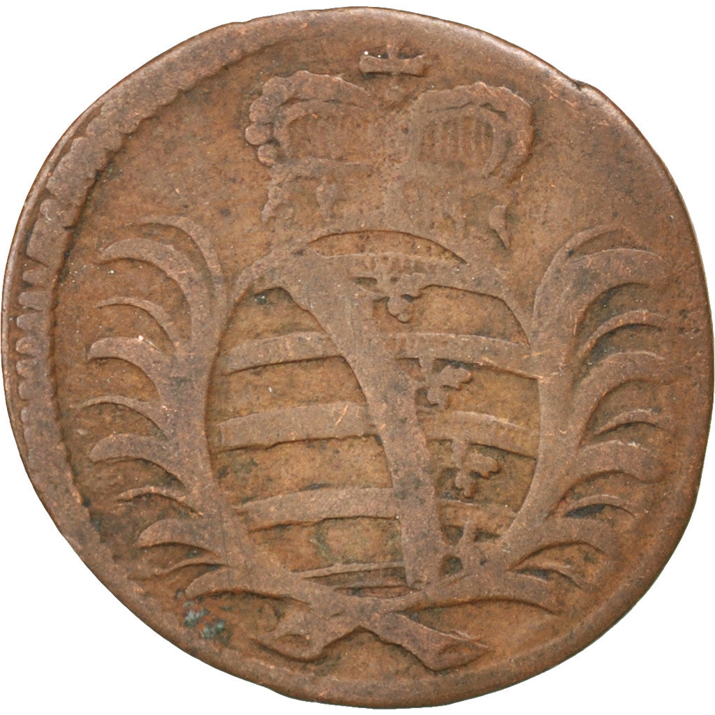 Coin, German States, SAXE-HILDBURGHAUSEN, Ernst Friedrich III Carl, Heller