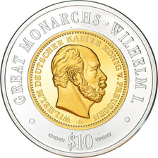 Coin, Namibia, William I, 10 Dollars, 2009, Proof, MS(65-70), Silver