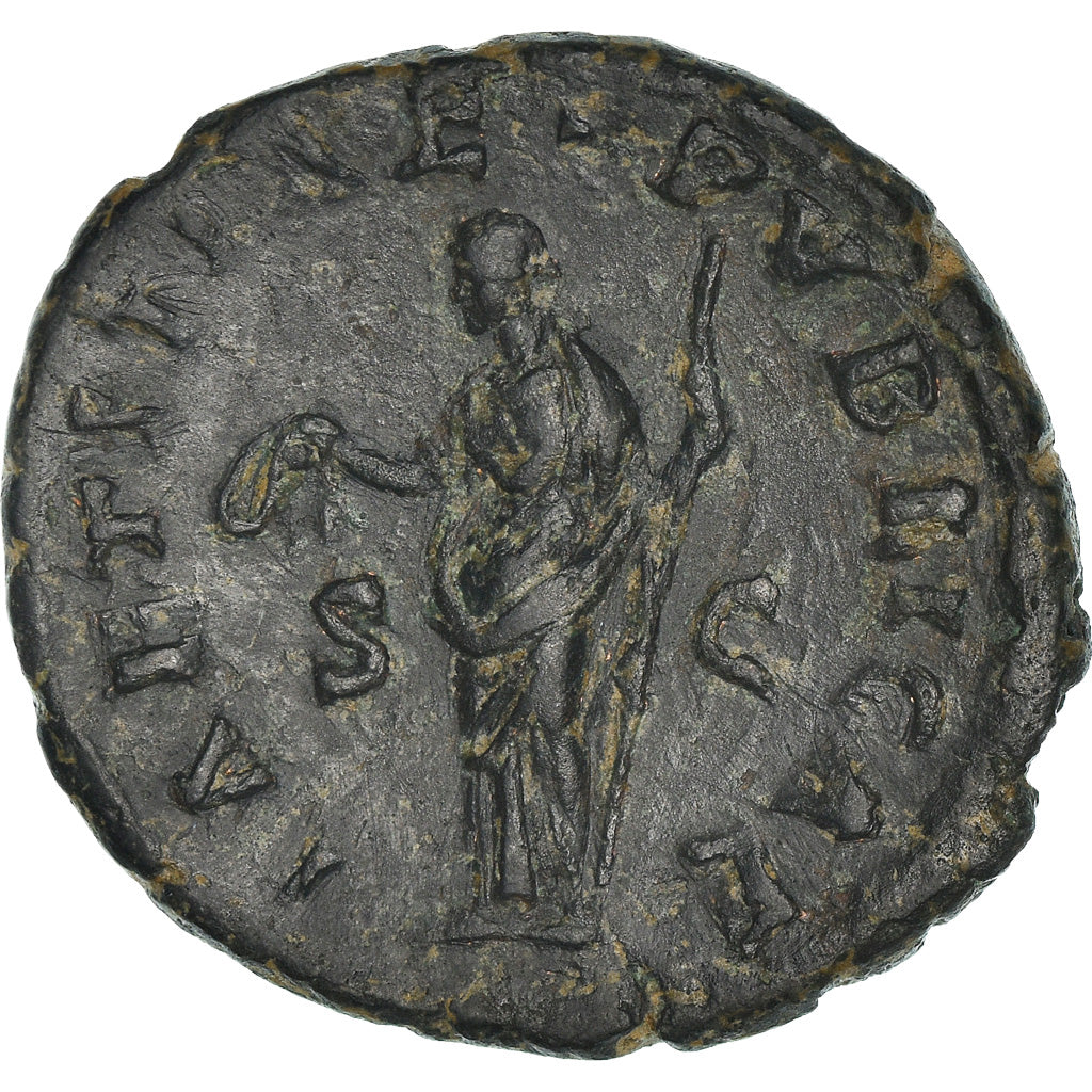 Monnaie, Faustina II, Dupondius, 148-152, Roma, TTB, Bronze, RIC:1401a